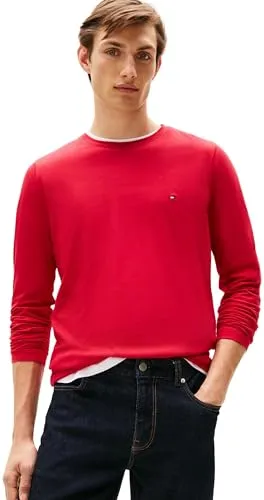 Tommy Hilfiger Langarmshirt STRETCH SLIM FIT LONG SLEEVE von Tommy Hilfiger