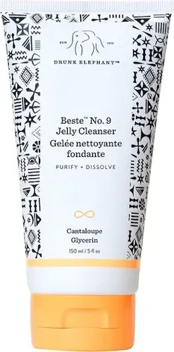 Drunk Elephant BesteTM No. 9 Jelly Cleanser 150 ml - Gesichtsreinigung – Sanftes Reinigungs-Gel entfernt effektiv Make-up und Unreinheiten, unterstützt die Hautbarriere und sorgt für strahlende, gesunde Haut.