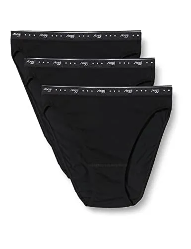 Sloggi Damen 24/7 100 H Tai 3P, Black, 42