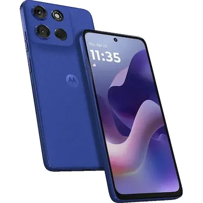 MOTOROLA moto g56 5G - 256 GB Dazzling Blue Dual SIM - Smartphone mit 256 GB Speicher, 5G-fähig und ideal für schnelles Surfen und Streaming.