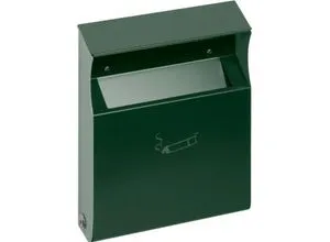 Wandascher mit Schutzdach in Grün von VAR