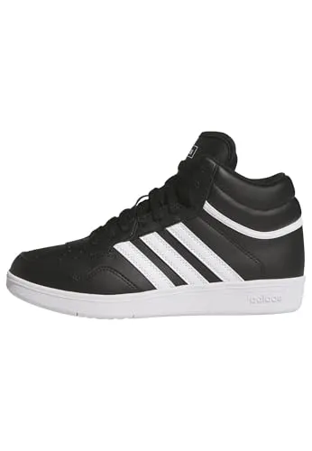adidas Sportswear HOOPS 4.0 MID Sneaker schwarz 38 2/3 EU - Sneaker für sportliche Looks, knöchelhoch mit schnürbarem Design für optimalen Halt. Ideal für Freizeit und Sport, fällt klein aus – bitte eine Größe größer bestellen.