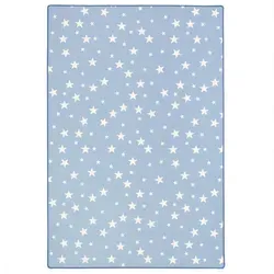 Snapstyle Kinder Spiel Teppich Sterne Blau 133x133cm - Toller Spielteppich mit modernem Sternen-Motiv in trendigen Farben. Robustes, pflegeleichtes Material sorgt für langlebigen Spielspaß. Entdecken Sie weitere kindgerechte Teppiche in der Kategorie Kinder- und Spielteppiche.