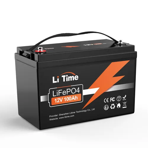 LiTime LiFePO4 12V 100Ah Lithium Akku mit 100A BMS