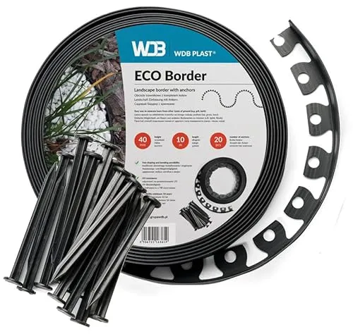 WDB Flexible Rasenkante aus Kunststoff von WDB