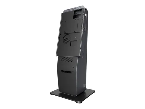 Elo Wallaby Pro Self-Service Countertop Stand - POS-Terminal Halterung in Schwarz/Silber - Card-Reader - Robuste und elegante Bodenaufstellung für 22