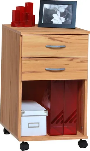 VOGL Möbelfabrik Rollcontainer - Praktischer Stauraum für dein Büro - Rollcontainer mit Metalllaufschienen, ideal für effiziente Organisation im heimischen Büro. Beweglich auf Rollen und in verschiedenen Farben erhältlich, passt er perfekt zu deinem Mobiliar.