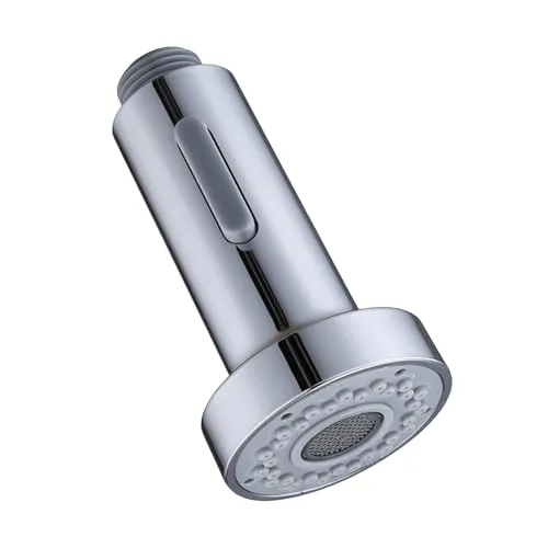 Ersatz Multi-Funktions-Pull Out Spout Head, 2 Modi Küchenbrause Spülbrause Ersatzkopf, Küchenarmatur Ersatzbrause Ausziehbar Ersatzhandbrause für Küchenarmatur Küche Geschirrbrause Ersatzkopf (Chrom)