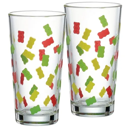 Trinkgläser-Set HARIBO Allover | 2-teilig | 380 ml von Ritzenhoff & Breker