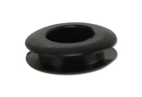 KSS Kabeldurchfuhr KSS Kabeldurchführungstülle PVC weich, schwarz, Plattenstärke 3,4