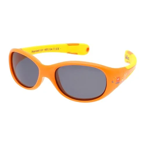 ActiveSol BABY Sonnenbrille 6-24 Monate - Sonnenbrillen für Jungen mit 100% UV-Schutz, polarisierten Linsen für bessere Farb wahrnehmung und verstellbarem Band für sicheren Halt.
