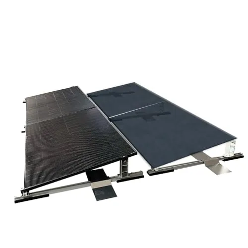 Solar Halterung Flachdach Ballast Montageset Dach Befestigung für 4 Solarmodule - 0% MwSt.