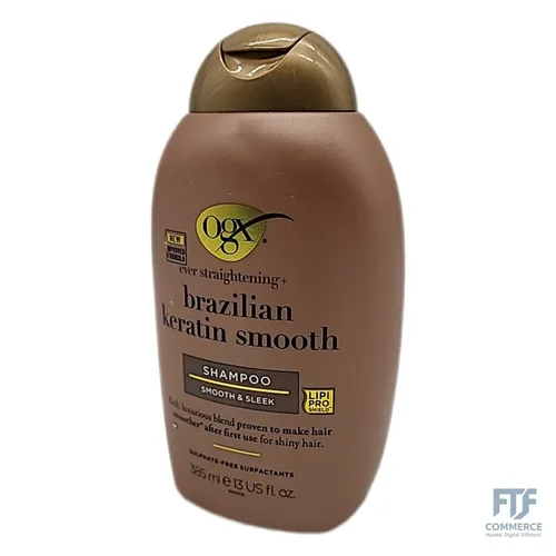 Produktbild OGX Brazilian Keratin Smooth Shampoo 385 ml