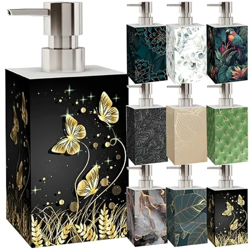 Sanilo Seifenspender, viele schöne Seifenspender zur Auswahl, modernes, stylisches Design, Blickfang für jedes Badezimmer (Silhouette)