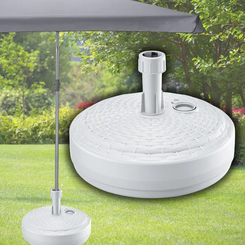 Sonnenschirmständer Weiß von Fortena