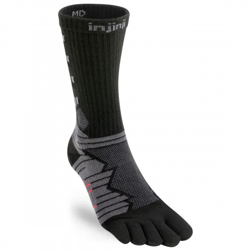 Injinji Unisex Ultra Run Crew schwarz