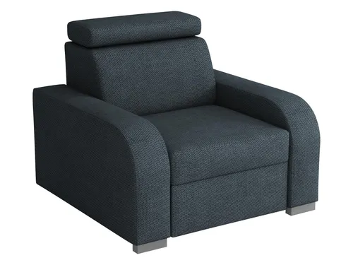 MIRJAN24 Sessel Oslo 1 - Stilvoller 1-Sitzer Relaxsessel - Fernseh- & Relaxsessel mit anpassbaren Kopfstützen, ideal für gemütliche Stunden im Wohnzimmer. Maße: 105x100x85-100 cm, Holzkonstruktion und komfortable Schaumstoffpolsterung.
