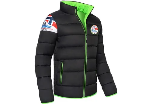 Nebulus Herren Jacke BRAXTON, warme Outdoorjacke, praktische & vielseitige Übergangs- & Winterjacke, schwarz - S