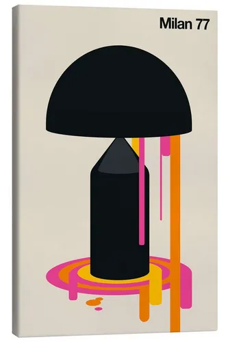 Posterlounge Wandbild Milan 77, Bo Lundberg, erhältlich als Poster, Leinwandbild, Wandsticker oder Acrylglasbild