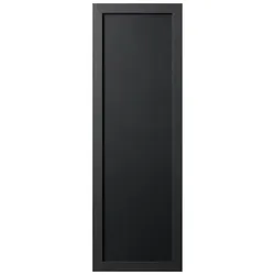 Bi-Office Kreidetafel Back2Chalk, mit schwarzem Rahmen, 20 x 60 cm, inklusive Kreidemarker, Hergestellt in Europa