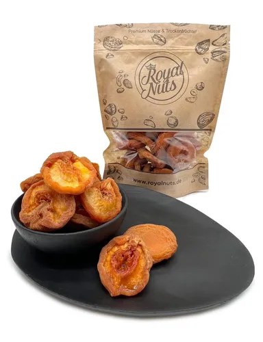 Pfirsiche getrocknet - Pfirsichchips - 500g - 0,5kg - Royalnuts