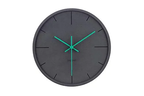 ONZENO Design Wanduhr 'The Surprise.' ohne Tickgeräusche