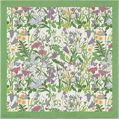 Ekelund Tischdecke Sommartid 145x145 cm - Tischdecke aus 100% Baumwolle, quadratisch und bunt, mit 6-farbigem Pixelmuster. Ideal für festliche Anlässe oder den täglichen Gebrauch, GOTS-zertifiziert für nachhaltige Qualität.