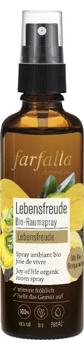 Lebensfreude Bergamotte Bio-Raumspray von Farfalla