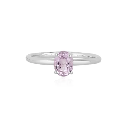 Afghanischer Kunzit Oval Sterling Silber Ring, 1,545ct