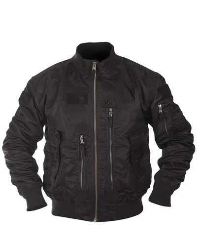 US Tactical Fliegerjacke schwarz - NEU, Fliegerjacke für Outdoor-Abenteuer - Funktionsjacken, robuste und stylische Fliegerjacke in Größe XL, ideal für jede Wetterlage.