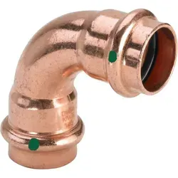 Viega Profipress Bogen 291495 18 mm, 90°, Kupfer, SC-Contur von Viega