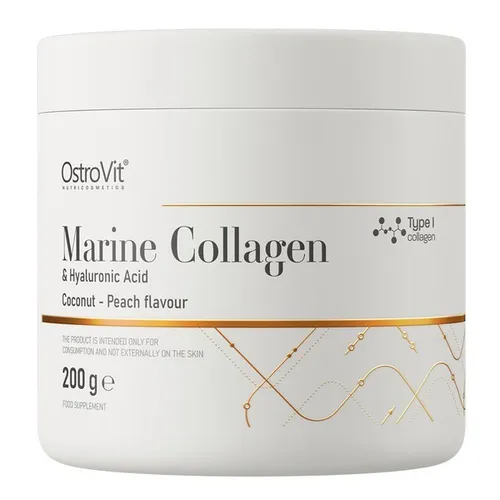 OstroVit Marine Collagen + Hyaluronsäure + Vitamin C 200 g