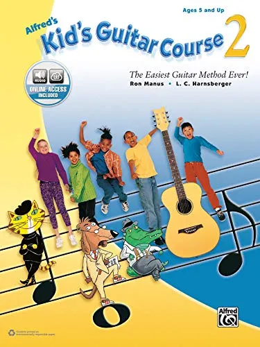 Alfred's Kid's Guitar Course: The Easiest Guitar Method Ever! Contains Online Audio (2)