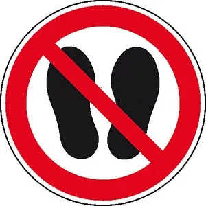 SafetyMarking Verbotsaufkleber