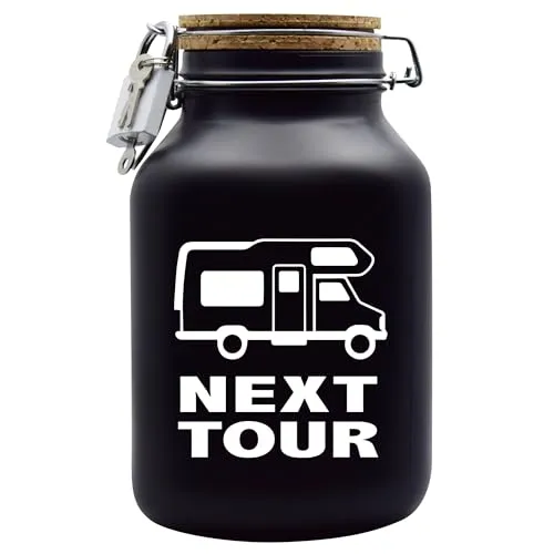 Spardose Next Tour Geld Geschenk Idee Schwarz XXL
