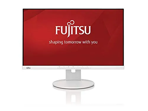 Fujitsu P24-9 TE - 24 Zoll Full HD TFT Monitor, minimierter Rahmen für platzsparendes Design und ideal für CAD- und Officeanwendungen