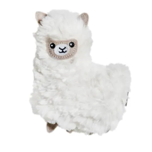 Lama Mini Körnerkissen mit Lavendelduft - Alpaka Mini Wärmekissen Mikrowellenkissen