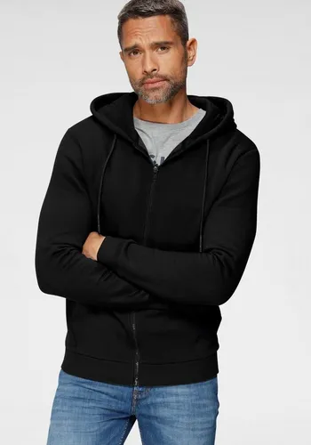 ONLY & SONS Herren Pullover 22018684 Black M - Kapuzenpullover für Herren, aus weichem Sweatshirt-Stoff mit 65% Baumwolle, ideal für komfortable Freizeitlooks und mit praktischen Taschen.