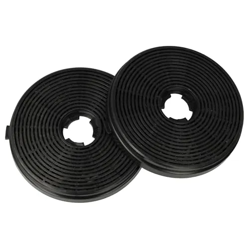 vhbw 2X Aktivkohlefilter kompatibel mit Respekta CH22010/90WBZ Dunstabzugshaube