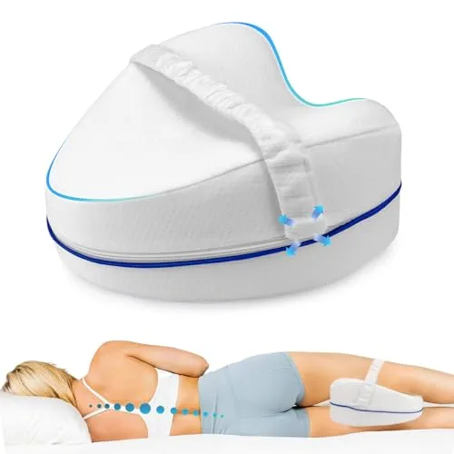 Kawaology Kniekissen für Seitenschläfer – Ergonomisches Beinkissen aus Memory-Schaum