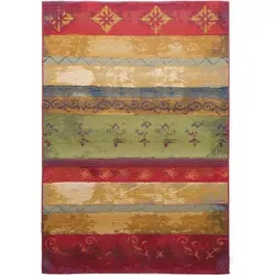 benuta Nest Artis Teppich - Rechteckig, Pflegeleicht & Vielseitig, 80x165 cm - Teppich für Innen- und Außenbereiche, mit leuchtenden Farben für eine fröhliche Atmosphäre. Pflegeleicht und OEKO-TEX zertifiziert, ideal für Fußbodenheizung.
