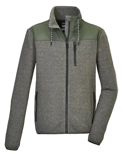 G.I.G.A. DX Herren Strickfleecejacke/Fleecejacke GW 35 MN KNTFLC JCKT, oliv, XL, 42217-000