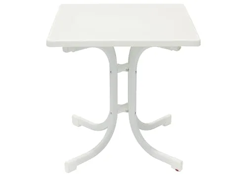 MFG Boulevard-Klapptisch 70x70 cm, weiß/weiß