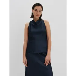 someday Blusentop ZIAM Regular – Elegantes Satin-Design - Blusen in gehämmerter Satin-Qualität mit edlem Wasserfallausschnitt und raffiniertem Rückenschlitz – perfekt für moderne, stilbewusste Outfits!