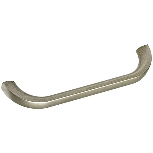 OBF 08 7850 27 Grimme Schubladengriff Insula Griff (gebogen), Breite 141 mm Schubkastengriff ZN vernickelt matt, Silber