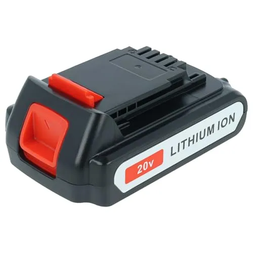 vhbw Akku kompatibel mit Black & Decker BDCDMT120-2, BDCDMT120, BDCF20, BDCDMT120F, BDCDMT120IA Werkzeug (2000 mAh, Li-Ion, 20 V)