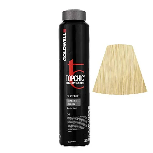 Goldwell Topchic Depot Blonding-Cream 250 ml - Haarfarben - Brillante, langanhaltende Ergebnisse mit maximaler Grauabdeckung und patentierter Coenzym-Technologie für intensive Farbbrillanz und Pflege.