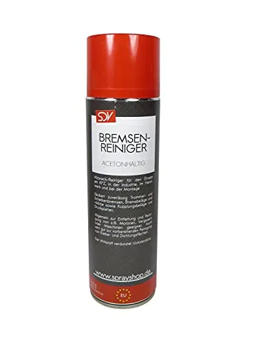 SDV Chemie Bremsenreiniger Spray 1x 500 ml Power Brake Cleaner 360° Ventil Teilereiniger