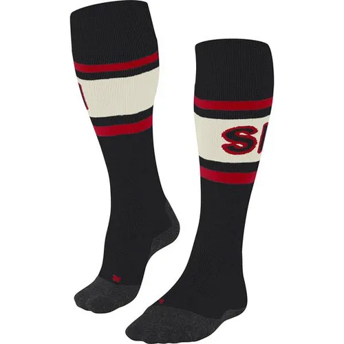 FALKE Herren Skisocken SK2 Intermediate Wool M Kh - Hochwertige Skisocken aus schnelltrocknendem Funktionsmaterial und isolierender Merinowolle für optimalen Komfort und Wärme. Die spezielle 3-Lagen Konstruktion sorgt für trockene Füße und ein angenehmes Tragegefühl.