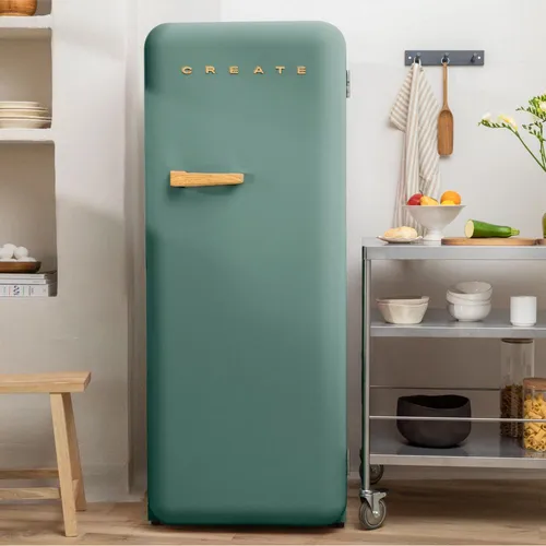 CREATE RETRO FRIDGE 150 WOOD